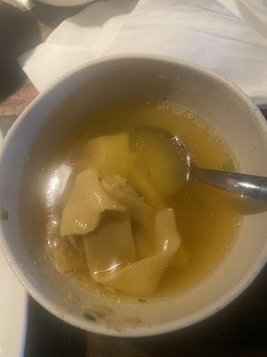 Wonton soup