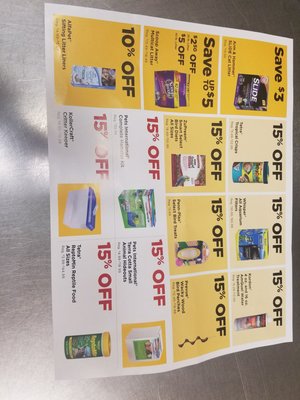 Sale flyer