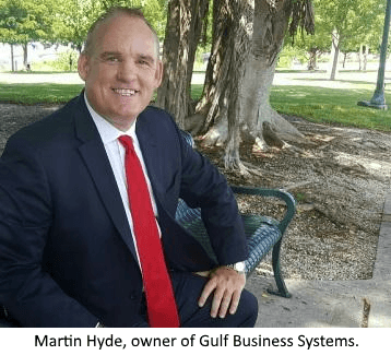 Martin Hyde, owner of Classic Business Machines (aka Gulf Business Systems)