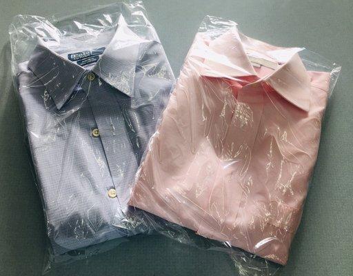 Have a business trip coming up? Why not get your shirts travel ready with our box service!