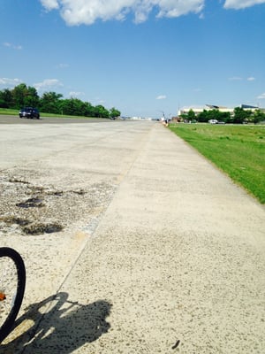 dangerous road to campsite where people speed