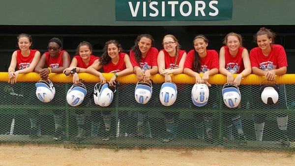 Our 16u Girls in Puerto Rico for the 2016 tournament.