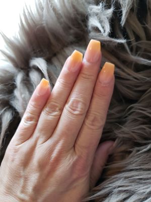 Nude Acrylic Ombre