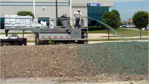 Hydromulching