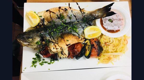 Whole Branzino Fish