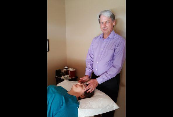 Energy Healing at the end of a treatment