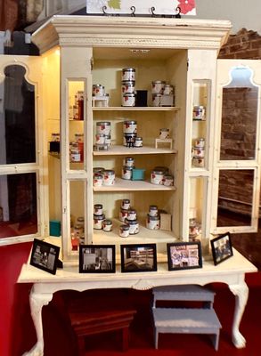 Country Chic all-in-one paint - great selection of amazing paint. Workshops coming soon.