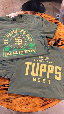 Tupps Brewery in McKinney, TX last minute St. Patrick's Day Shirts