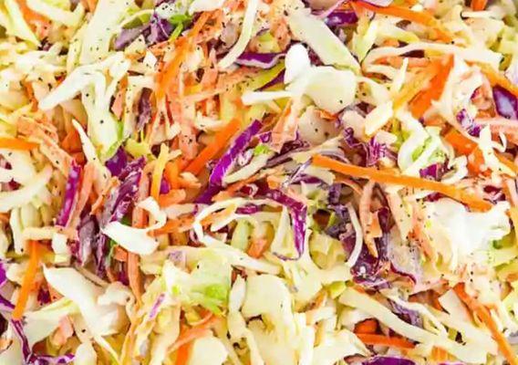 Apple Cider Vinegar and Orange Juice Slaw