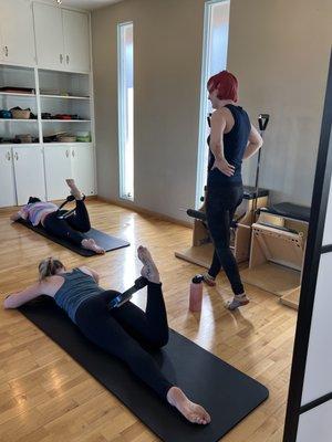 All of our instructors are highly trained and certified to teach Pilates.