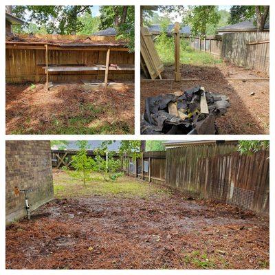 Fence Demolition & Removal