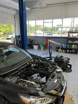 Nissan Altima engine swap 37k miles