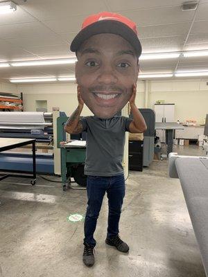 Custom big heads