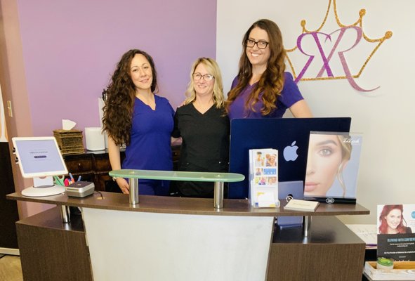 Holistic Estheticians: Priscilla, Sandi, and Rachael