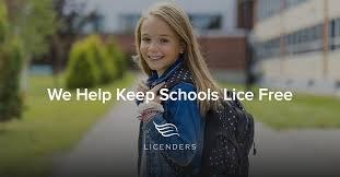 Lice checks in school.