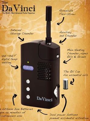 What makes the DaVinci Vaporizer unique? http://www.davincivaporizer.com/davinci-vaporizer/