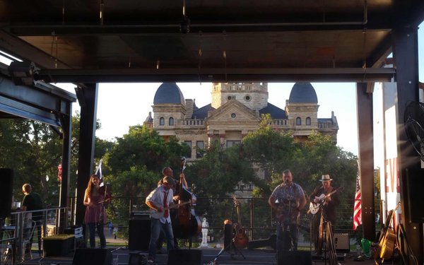 Denton TX Music on the Square