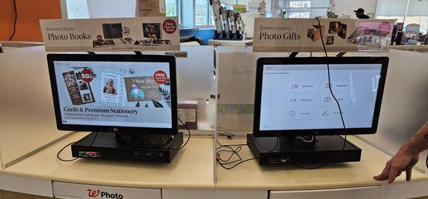 These are the machines for passport photos. They are terrible. It took the employee 20 minutes to get it to work.