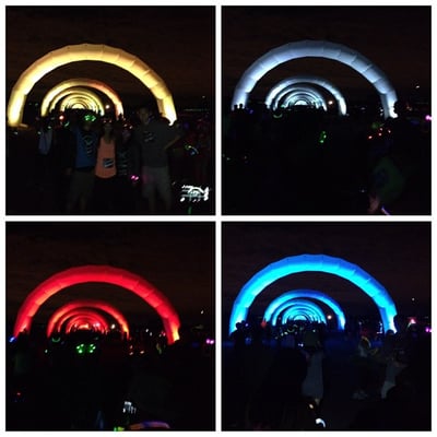 Electric run tunnels