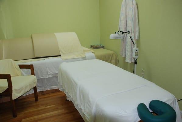 The room Doctor Zhang uses for her practices