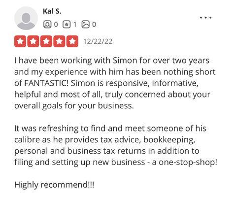 Another great client. Please see other reviews section!