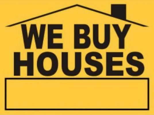 We buy houses cash!