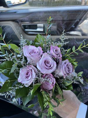 Winter ball bouquet