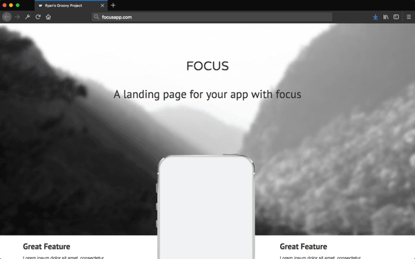 check out our new "Focus" web template! @ rtwebdesigners.com/focustheme