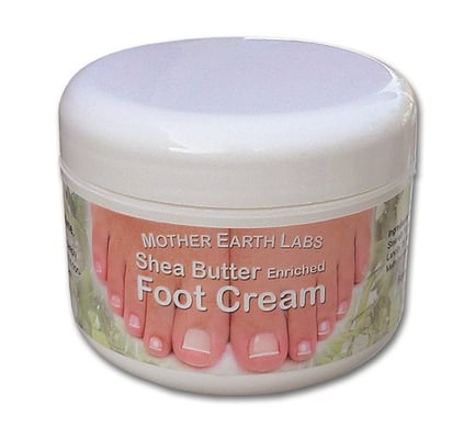 Shea Butter Enriched Foot Cream by Mother Earth Labs