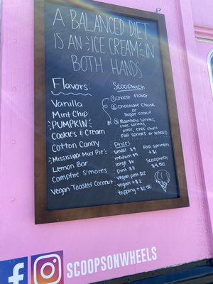 9/12/20 menu