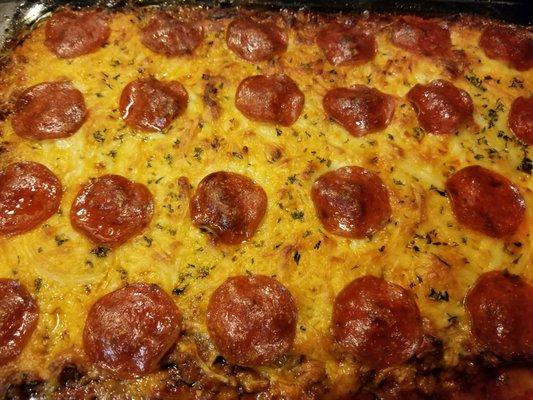 Pepperoni Lasagna