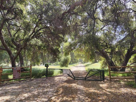 This gate is supposed to prevent the entry of motorized vehicles, but motorcycles are damaging the trail.