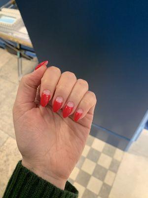 Red nails