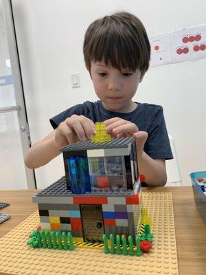 Junior Robot (AGES 5-9) Build using sensor, motor Design and coding the robot Engineering principles