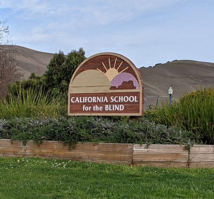 Front of School signage