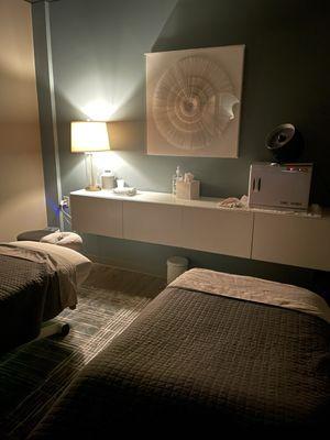 Our massage room.