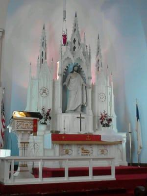 Our beautiful altar here at Emmaus