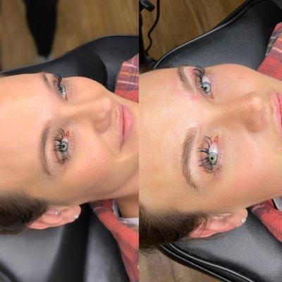 Very natural microblading for this beautiful client !