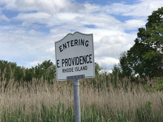 Entering East Providence from Seekonk, MA