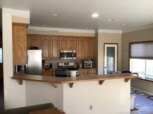 Old kitchen layout and design