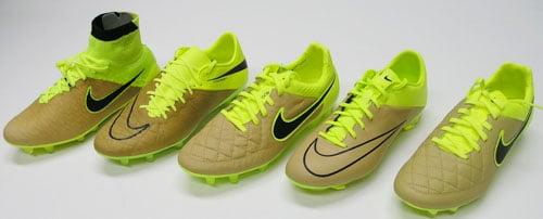 The Tech Craft Collection with its Premium Leather Upper. Top of the line, Magista Obra with its kangaroo upper.