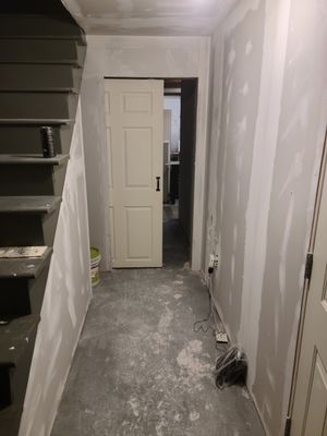 Basement remodel