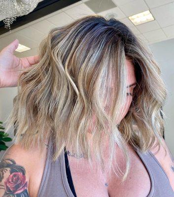 Color correction + balayage