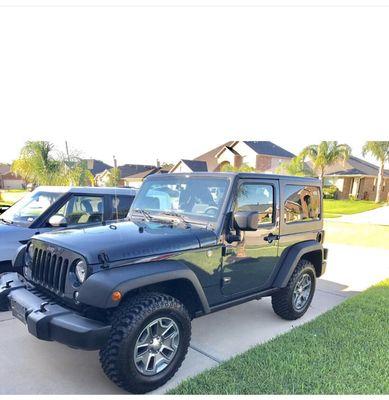 Before . Stock lift and 32" stock MT tires