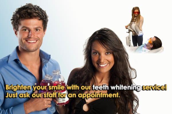 Check out our quick and easy teeth whitening service at Dental Health at DTC!