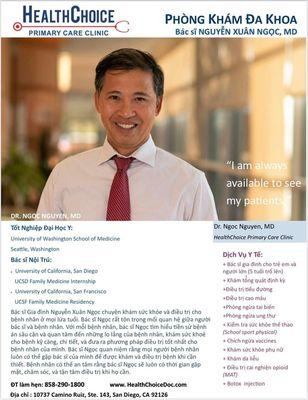 Brief about Dr. Nguyen