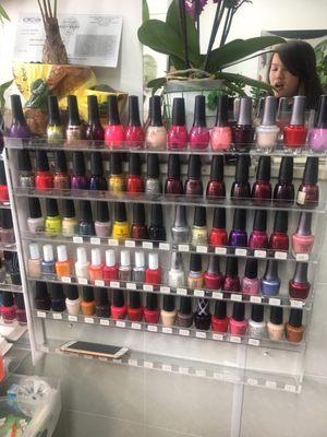 Nail color selection!