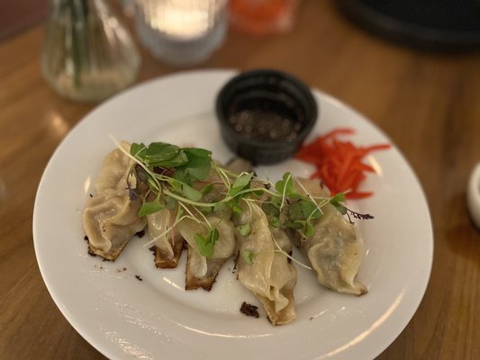 Pork Gyozas