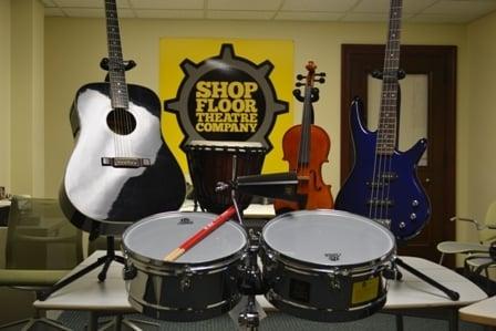 Shop Floor Theatre Company's online auction items.