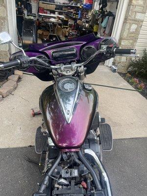 09 Yamaha V-star